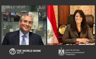 المشاط تبحث تعزيز العلاقات الاستراتيجية المشتركة مع البنك الدولي