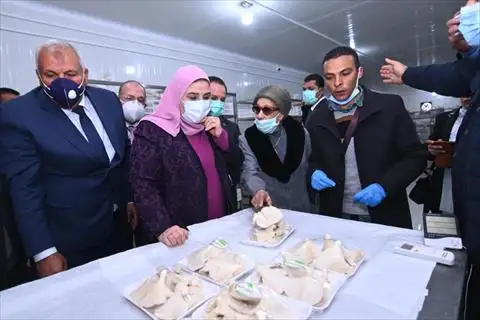 وزيرة التضامن تزور الوادي الجديد لافتتاح عدد من المشروعات التنموية