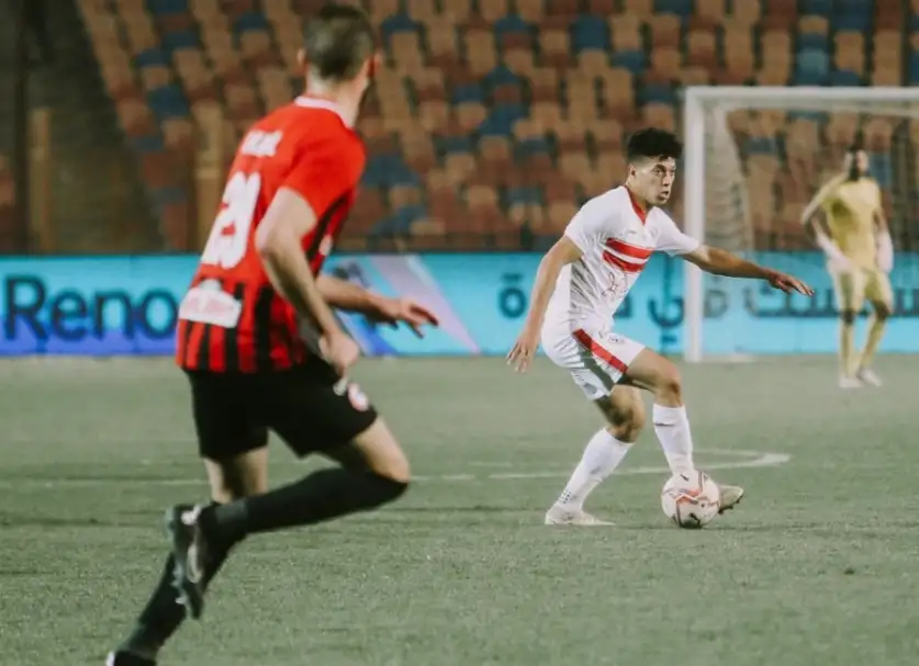 الزمالك : إصابة إمام عاشور بكدمة في مباراة فيوتشر