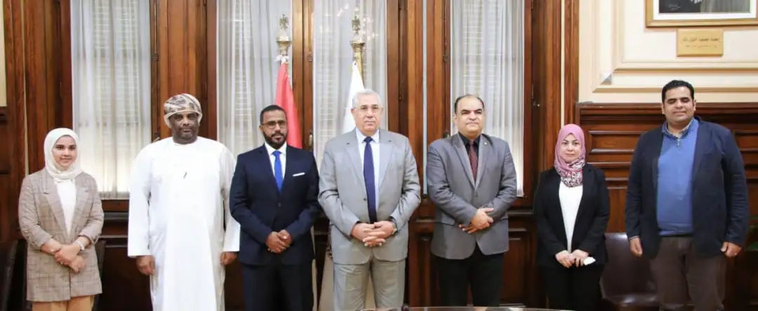 وفد عماني في زيارة لمصر لبحث سبل التعاون الزراعي