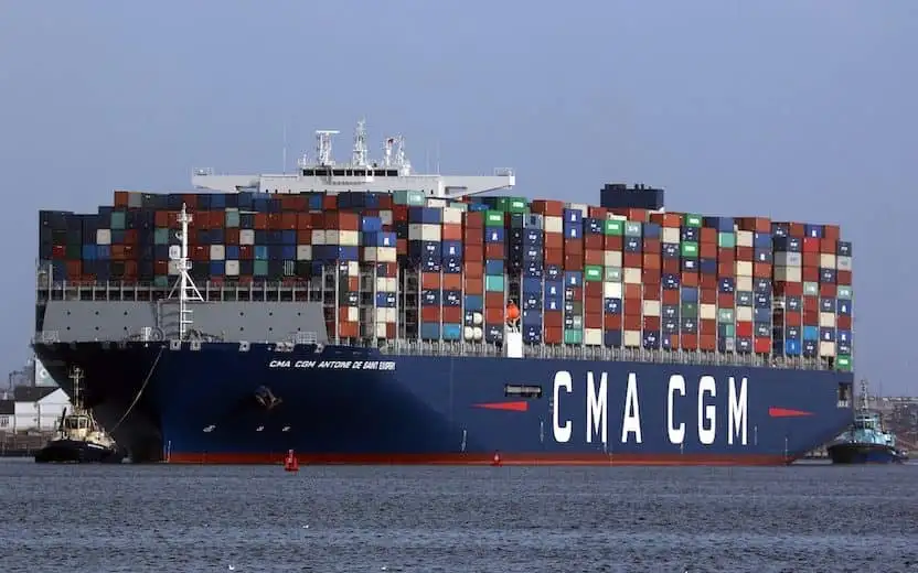 مجموعة "CMA CGM" توقف شحنها إلى 3 دول بسبب تداعيات الأزمة الروسية الأوكرانية