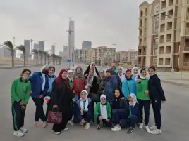 جهاز مدينة القاهرة الجديدة ينظم زيارة لوفد  طلابي للعاصمة الإدارية الجديدة..لتفقد أهم معالمها