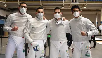 منتخب مصر لسلاح السيف للرجال يحرز المركز التاسع بكأس العالم بالمجر