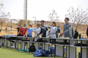 منتخب مصر للخماسي الحديث يتدرب بملاعب الجامعة الأمريكية استعدادا لكأس العالم