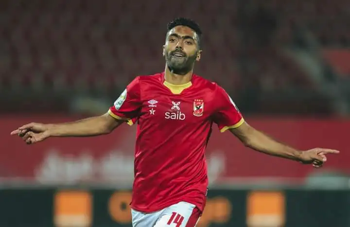 الشحات يسجل هدف التقدم للأهلي أمام الهلال