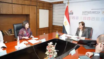 وزيرة التخطيط تبحث استضافة مصر لمؤتمر المناخ COP27 مع “البنك الدولى”