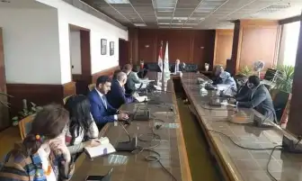 وزير الرى يبحث آليات التعاون فى مجال الرى الحديث مع وفد البنك الدولى