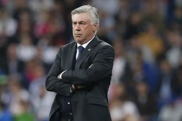 تقرير.. أنشيلوتي غاضبا لوجود خائن داخل غرف ملابس ريال مدريد
