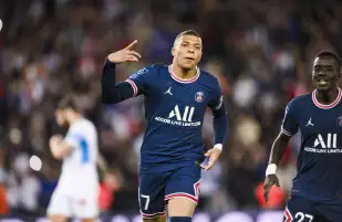 مبابي يؤمن صدارته لـ هدافي الدوري الفرنسي