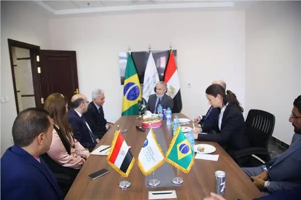 أول زيارة رسمية.. سفير البرازيل يزور مكتب الغرفة العربية البرازيلية بالقاهرة ويبحث سبل التعاون