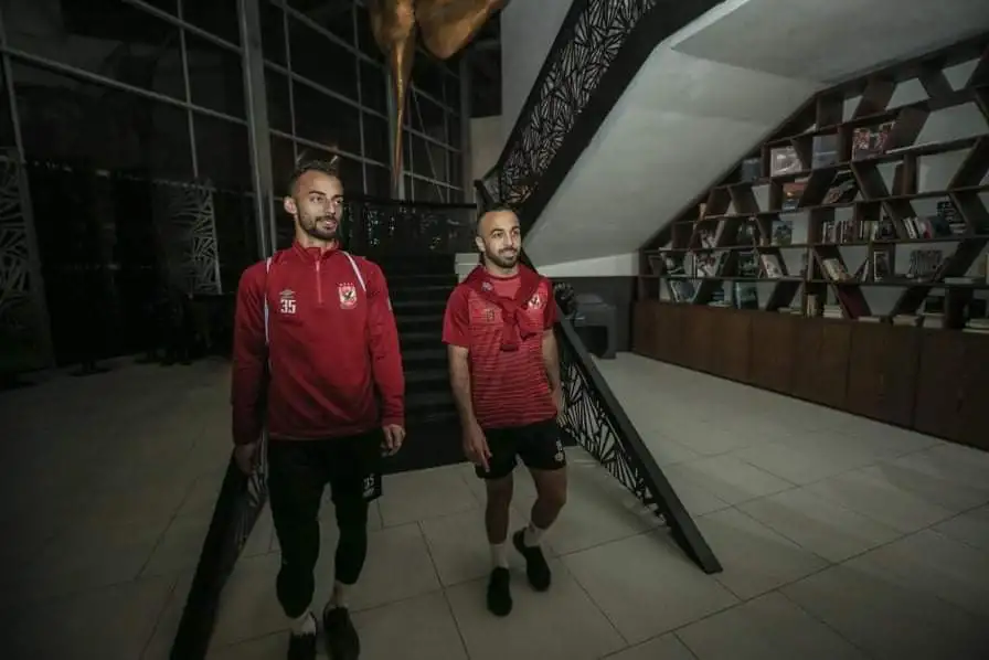 الأهلي يتوجه لخوض مرانه الثاني في المغرب