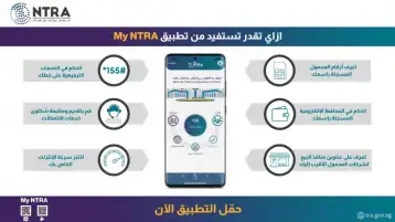 تنظيم الاتصالات يضيف خدمات المحافظ الإلكترونية لتطبيقه التفاعلي My NTRA