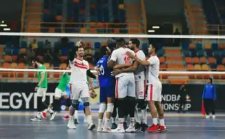 مكافآت خاصة للاعبي الزمالك للتتويج بكأس مصر للكرة الطائرة أمام الأهلي