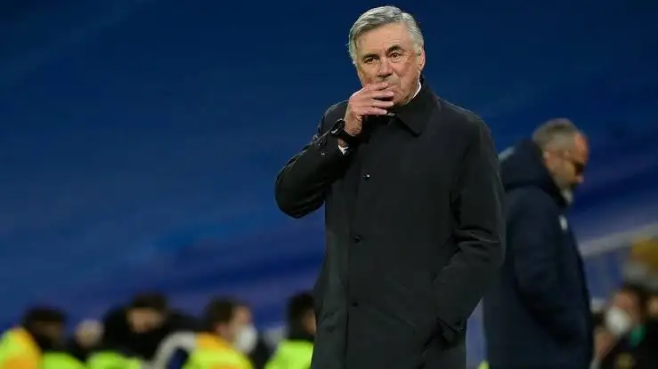أنشيلوتي يدفع بنجومه في تشكيل الريال لمواجهة السيتي في دوري أبطال أوروبا