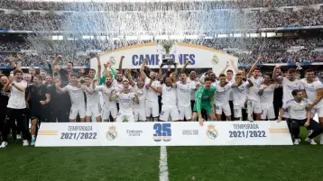 برشلونة يقدم التهنئة لريال مدريد بعد تتوجه بلقب الدوري الإسباني