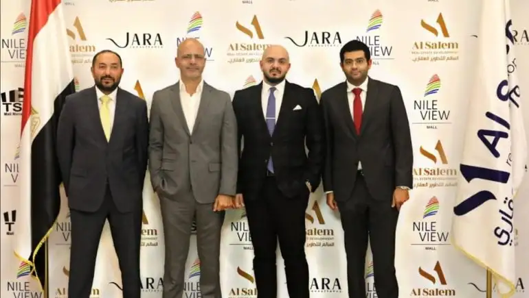 "السالم للتطوير" تتعاون مع "TSM" و"Jara" لتأجير مول "نايل فيو"