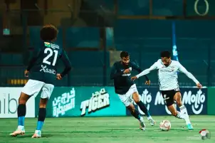 تعادل مثير بين المقاولون وإنبي في الدوري