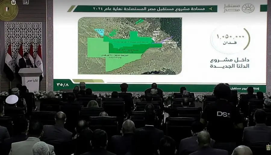 مدير مستقبل مصر للإنتاج الزراعي: مساحة المشروع تصل إلى مليون و50 ألف فدان