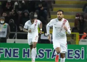 كهربا يتوهج في مباراته الأخيرة مع هاتاي بالدوري التركي