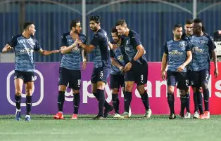 إبراهيم عادل والكرتي يقودان هجوم بيراميدز أمام الاتحاد