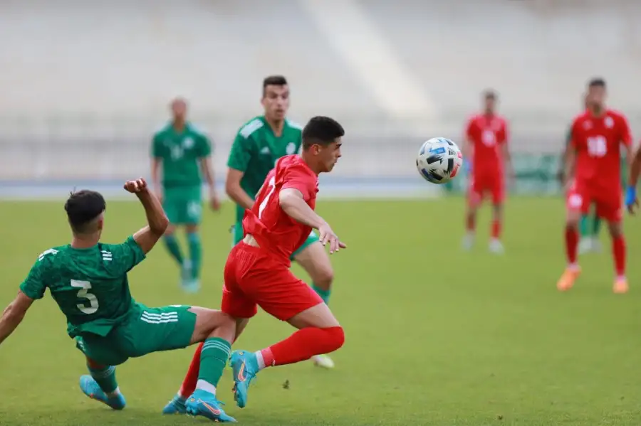 المنتخب الأولمبي الجزائري يكرر فوزه على نظيره الفلسطيني