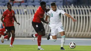 المنتخب الجزائري يفوز على أوغندا بهدفين في تصفيات أفريقيا