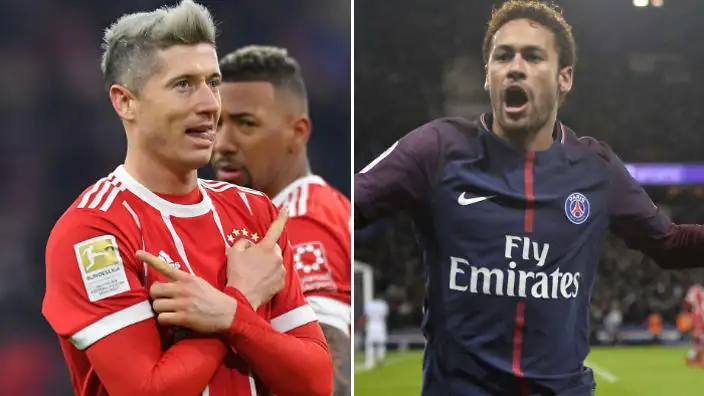 تقارير: ليفاندوفسكي يفتح الباب أمام نيمار للرحيل عن باريس سان جيرمان