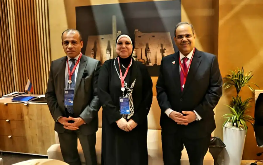 إقبال من كبار المسئولين العرب على الجناح المصري بمنتدى سانت بطرسبرج الاقتصادي