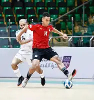 منتخب الصالات يهزم الجزائر بثنائية في كأس العرب