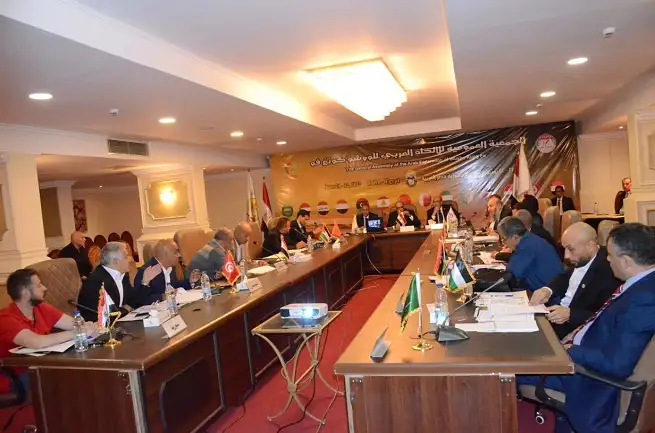 المصرى شريف مصطفى يفوز بإنتخابات الإتحاد العربى للووشو كونغ فو
