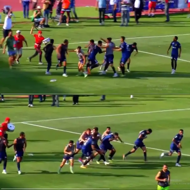 جماهير النجم تعتدي بالضرب على لاعبي الترجي في ديربي الدوري التونسي