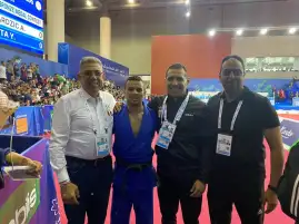 محمد عبد الموجود يتوج بذهبية الجودو بألعاب البحر المتوسط
