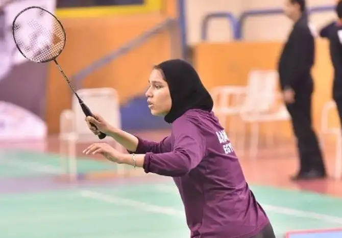 الميدالية رقم 20 .. ضحى هاني  تتوج برونزية الريشة الطائرة بألعاب البحر المتوسط