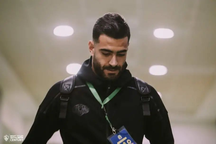 المثلوثي ينتظم في التدريبات الجماعية للزمالك