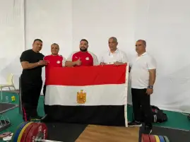 أحمد جابر يضيف برونزيتين لمصر في رفع الأثقال بألعاب البحر المتوسط
