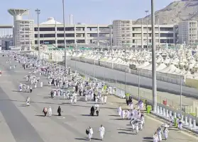 بعثة الجمعيات الأهلية: مخيمات مكيفة وتسهيلات للحجاج لأداء شعائرهم