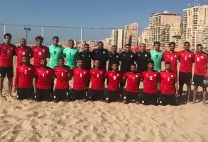 منتخب الشاطئية يحصل على التطعيمات اللازمة قبل السفر إلى غانا