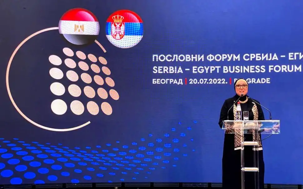 جامع: 79.7 مليون دولار حجم التبادل التجارى بين مصر وصربيا العام الماضى