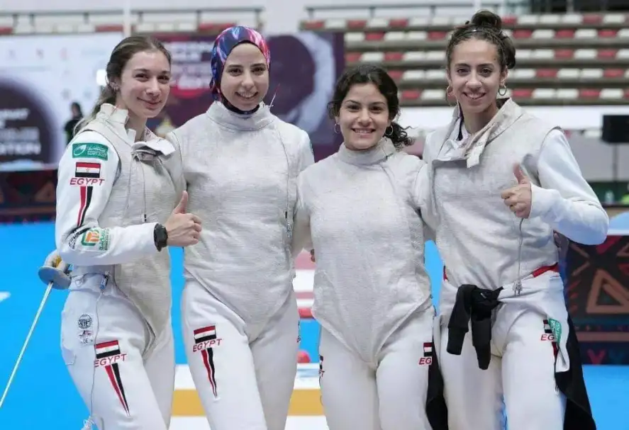 غدا بداية منافسات الفرق لسلاح الشيش للسيدات ببطولة العالم للمبارزة