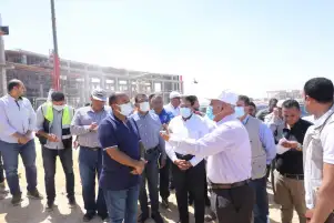 وزير النقل يوجه بسرعة البدء في أعمال الأرصفة وكوبري المسار لمشروع القطار السريع