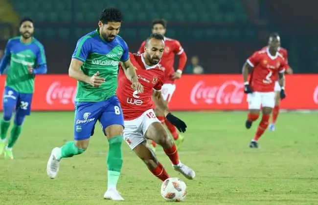 لحظة بلحظة.. الأهلي 1 × 0 مصر المقاصة.. الدوري الممتاز