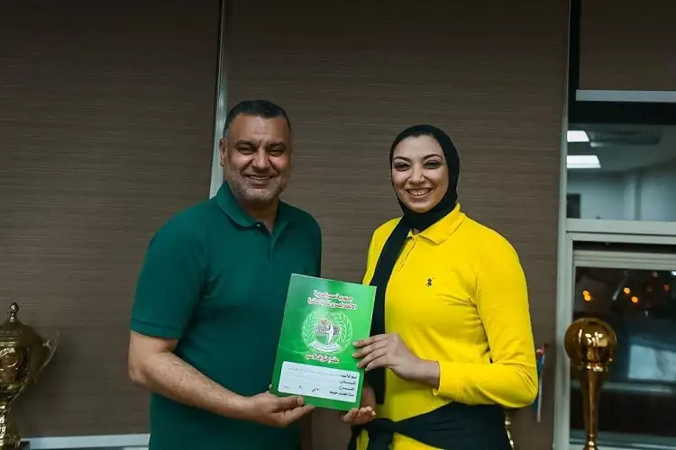 الأهلي يجدد عقد آية الشامي 4 مواسم مع سيدات الطائرة