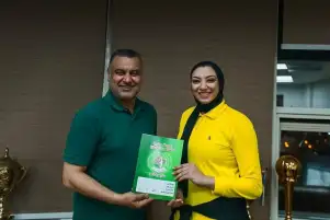 الأهلي يجدد عقد آية الشامي 4 مواسم مع سيدات الطائرة
