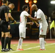 تدريبات تأهيلية إضافية لحفني والسعيد في الزمالك