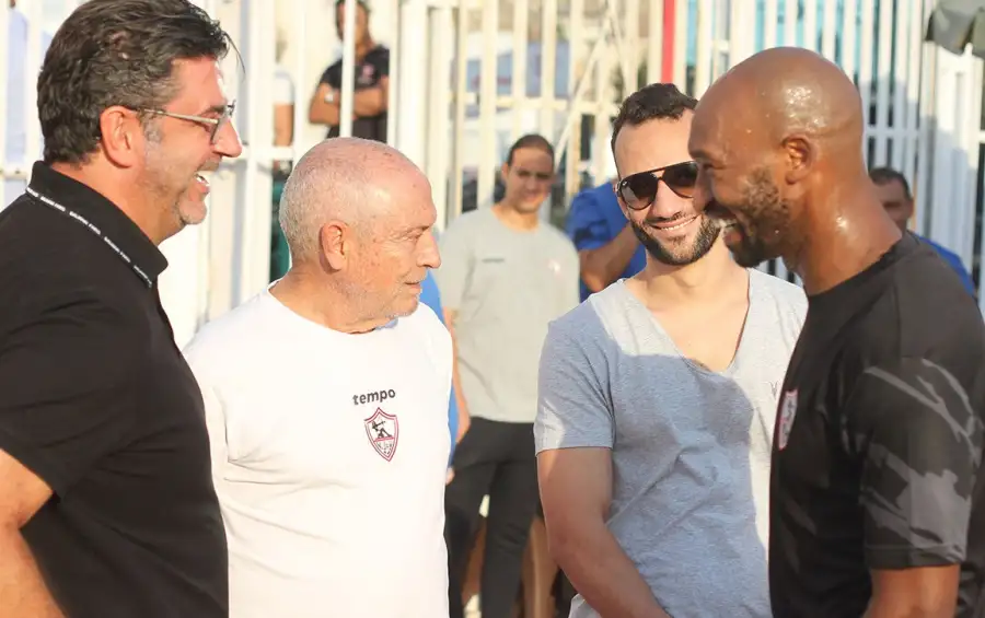تفاصيل زيارة فيتوريا إلى الزمالك وجلسته مع فيريرا