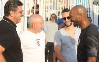 تفاصيل زيارة فيتوريا إلى الزمالك وجلسته مع فيريرا