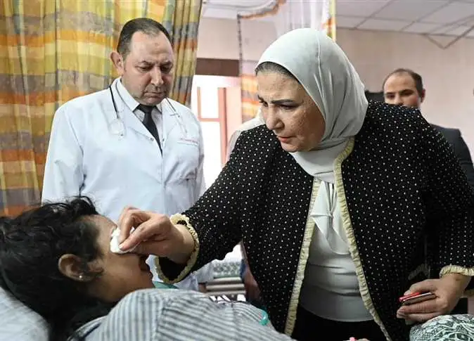 وزيرة التضامن تعلن بدء صرف تعويضات حادث كنيسة أبو سيفين بالمنيرة