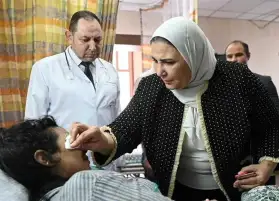 وزيرة التضامن تعلن بدء صرف تعويضات حادث كنيسة أبو سيفين بالمنيرة