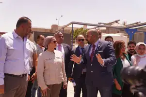 وزيرة البيئة تفتتح محطة معالجة للصرف الصناعي بطاقة تصميمية تصل إلى 100 م3 يوميا