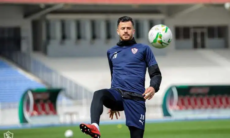 تدريبات تأهيلية لثنائي الزمالك قبل مواجهة الاتحاد